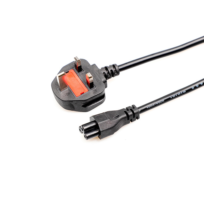 British gauge plum tail power cord